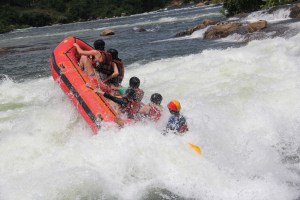 Going vertical on the Nile. Photo courtesy of Nile River Explorers.